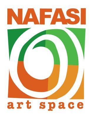 The orange and green logo for Nafasi Art Space