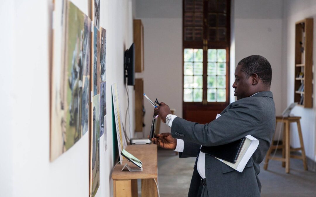 Simulizi Mjini, exhibition opening at the Old Boma, Dar es Salaam